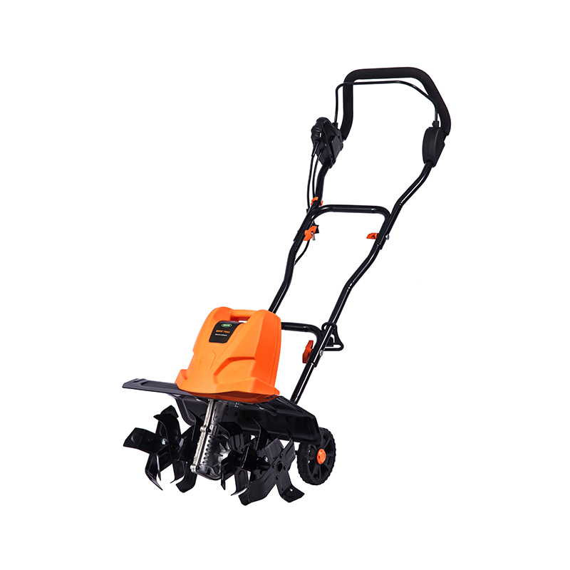 OT7A503A Electric Tiller ทองแดง เครื่องยนต์ สวนไฟฟ้า เครื่องมือ ที่ถอดออกได้ 6 ใบมีด 1500W ปรับ Farming Rotary