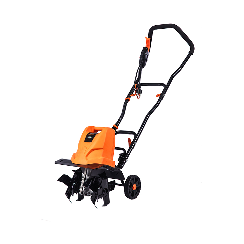 OT7A504 Tiller Electric พับสวนเกษตร เครื่องมือ 4 ใบมีดปรับความสูงได้ 1000W