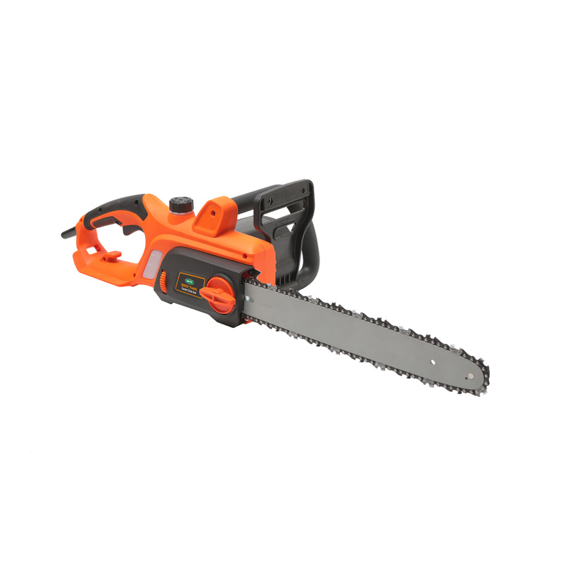 OT7C111S ด้านข้างมอเตอร์ไฟฟ้า Chainsaw การออกแบบที่ไม่ซ้ำกัน Double Brake Garden Tools