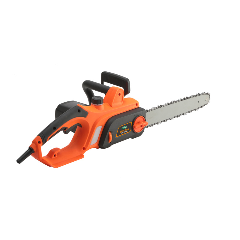 OT7C111S ด้านข้างมอเตอร์ไฟฟ้า Chainsaw การออกแบบที่ไม่ซ้ำกัน Double Brake Garden Tools